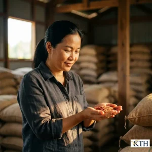 Chuyên gia lúa gạo Đỗ Thị Nga Xô tư vấn cách chọn gạo lứt đỏ tại Gạo Ngon KTH.