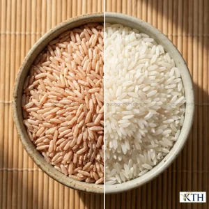 So sánh cách phân biệt gạo một bụi đỏ và gạo một bụi sữa trắng qua màu sắc