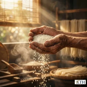 Gạo Xuân Mai nguyên liệu làm bánh tẻ bánh cuốn số lượng lớn cho lò bún phở.